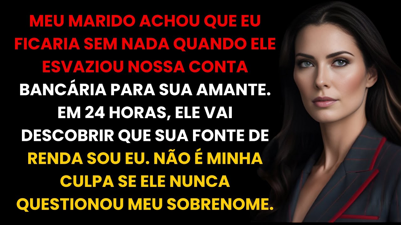 My Husband Emptied Our Joint Account for His Mistress—But I Owned the Business All Along