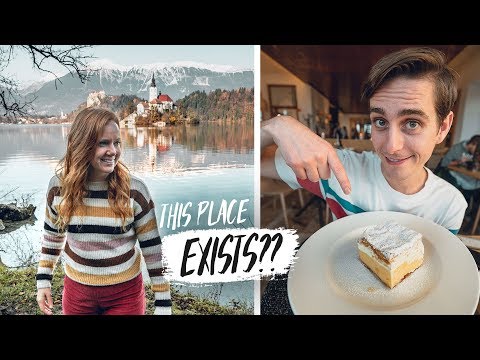 Lake Bled: Most BEAUTIFUL PLACE IN SLOVENIA?! + Best Dessert We’ve EVER TASTED! (Bled Cream Cake)