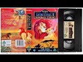 The Lion King 2 Simba S Pride 1998 1st March 1999 UK VHS