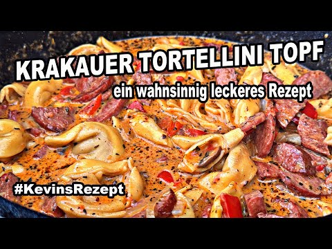 Krakauer Tortellini Topf aus dem Dutch Oven wahnsinnig lecker | The BBQ BEAR