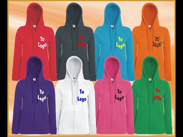 Vídeo relacionado con Genérico Sudadera Jersey Personalizable · con Tus Fotos y Textos · A Todo Color Serigrafía (Negro, L)