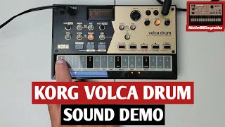 Video thumbnail for Korg Volca Drum Sound Demo | No talking. No FX. by littleBIGsynths / Mod Maquina
