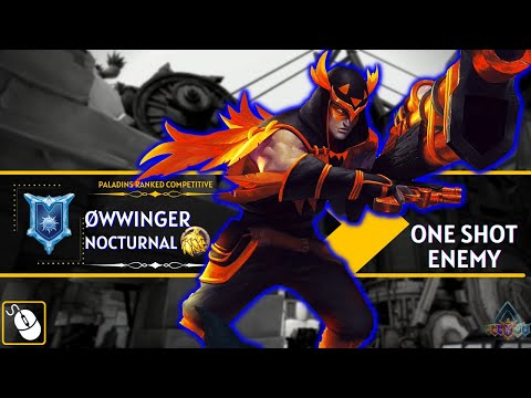 One Shot Enemy Strix Feels so OP 161K+ DMG Øwwinger (Diamond) Paladins Ranked Competitive