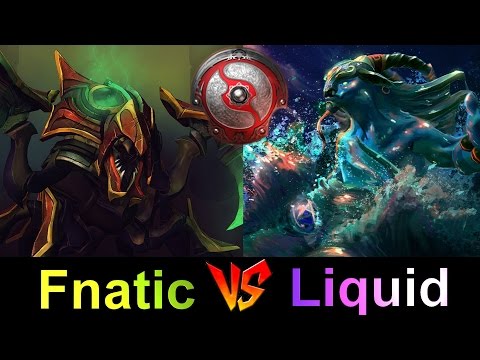 Fnatic vs Liquid- Dota 2 The International 2016 Group Stage [BO2]