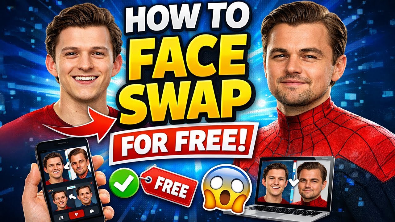 VidMage AI Face Swap iPhone Tutorial | Photo & Video Face Swap + Movie Scene Templates (No App)
