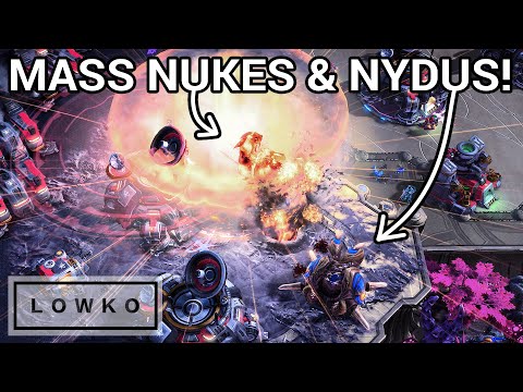 StarCraft 2: Harstem NUKES His Own Main Base?!