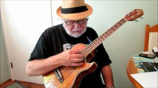 Video thumbnail for THE BARITONE UKULELE - Lesson One by UKULELE MIKE LYNCH by MIchael Lynch
