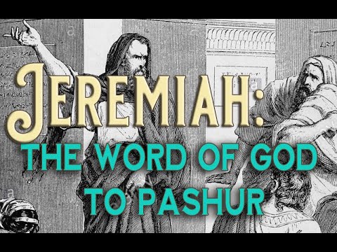 The Word of God to Pashur