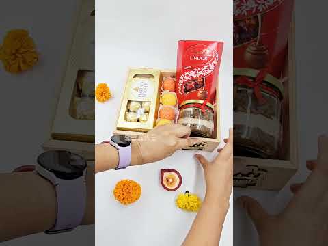 Diwali Hamper Decoration Easy | Hamper Idea Sweets