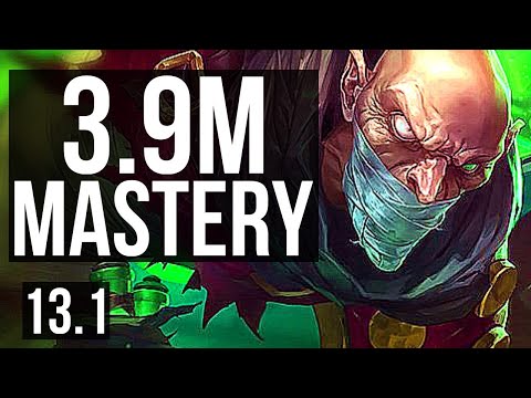 SINGED vs YASUO (MID) | Rank 2 Singed, 3.9M mastery, 1500+ games, 6/3/18 | EUW Challenger | 13.1