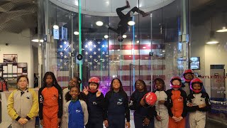 5th Graders of Seatack iFLY Club Showcase skills after 12 sessions of Flight Training #iflyvabeach