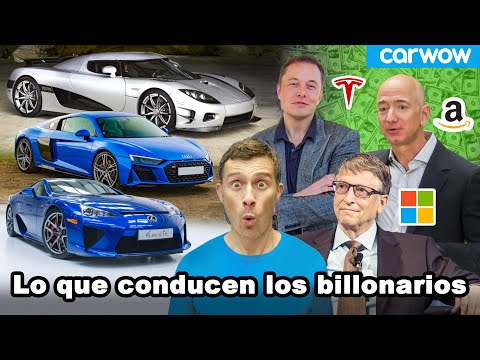 ¡Los coches que Musk, Bezos, Gates y otros de las 20 personas más ricas conducen!