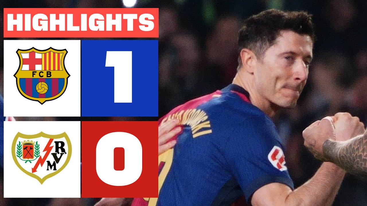 FC BARCELONA 1 - 0 RAYO VALLECANO I HIGHLIGHTS LALIGA EA SPORTS