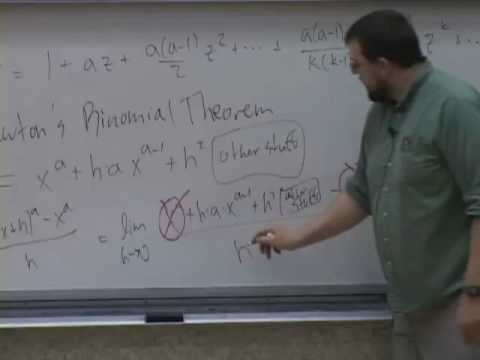 Differential & Integral Calculus, Math 31A, Part 4