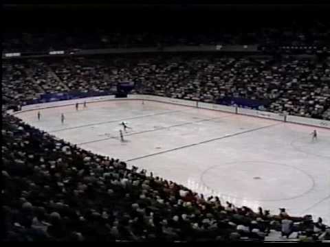Final Group's 6-Minute Warm-Up  - 1988 Calgary, Figure Skating, Ladies' Short Program (US ABC)