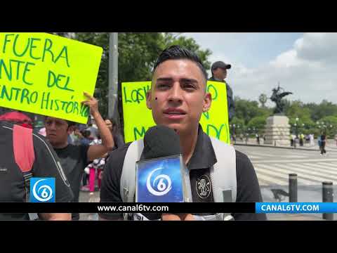 Video: Comerciantes del Centro Histórico quedan al borde de la quiebra tras cierre del Zócalo en la CDMX