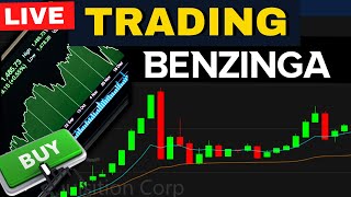 LIVE Trading with Benzinga | Daytrading & Options Trading Stocks