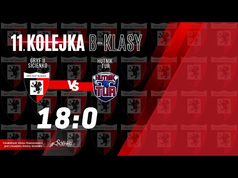Skrót meczu Gryf II Sicienko - Hutnik Tur 18:0