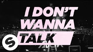 Alok &amp; Hugel - I Don&#39;t Wanna Talk (feat. Amber Van Day) [Official Lyric Video]