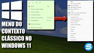 Como Voltar ao Menu do Contexto Clássico no Windows 11