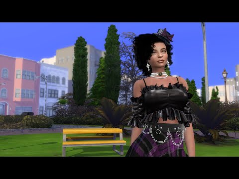 the sims 4 alpha cc style download brunette female Fadwa Malik by Bonita100 Game Video Preview