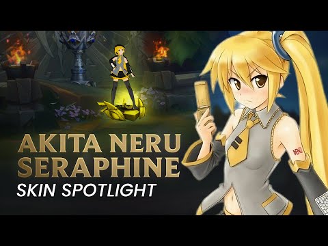 Akita Neru Seraphine Custom Skin Spotlight - League of Legends