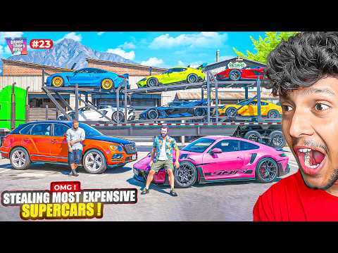 Importing SUPER CARS for NEW SHOWROOM in GTA 5 REAL LIFE! 🤑 #23