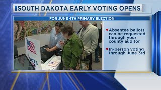 South Dakota Early Voting Opens Good Day Siouxland at 5am 4-19-24