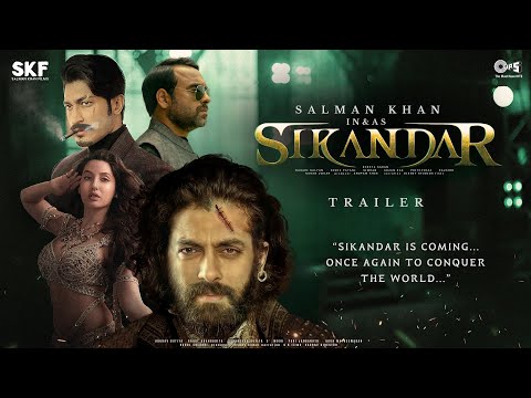 SIKANDAR - Hindi Trailer | Salman Khan | Vidyut Jammwal, Nora Fatehi, A.R. Murugadoss, Aarahn Akhtar