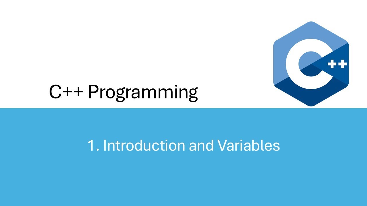 1. Variables and input/output