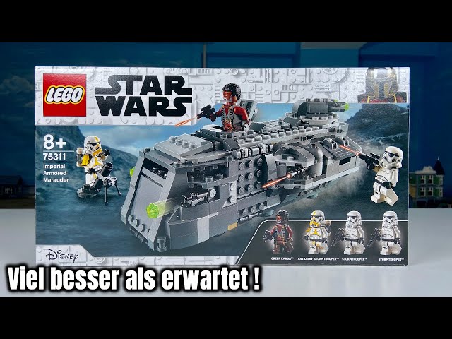 Vídeo relacionado con LEGO Star Wars Imperial Armored Marauder 75311 Awesome Toy Building Kit for Kids with Greef Karga and Stormtroopers; New 2021 (478 Pieces)