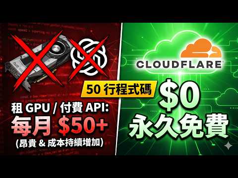 免费 AI 图片生成 + 辨识 API：Cloudflare Workers AI 实战