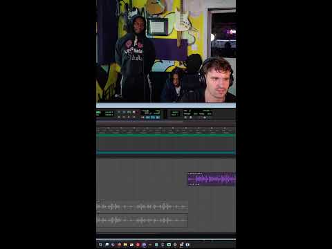 live in the studio with Big Kel