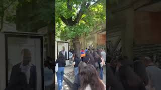 Երթը այս պահին Աբովյան փողոցում է