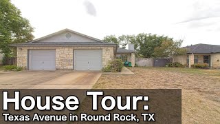 MLS House Tour: 505 Texas Avenue in Round Rock, TX - Well Maintained Duplex in Good Location