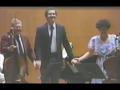 Menotti: Suite for 2 Cellos & Piano - Paul Olefsky & Hai Zheng, cellos; Arthur Houle, piano 10/13/91