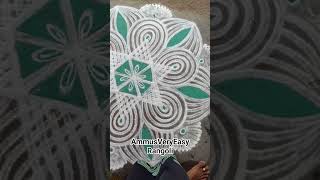 Download lagu Rettai ezhai kolam #ammusveryeasyrangoli #rangoli #kolam #muggui #indianart #rangoliart mp3
