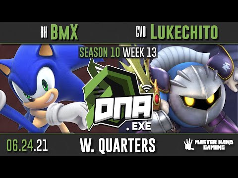 DNA.EXE S10:W13 - BH | BmX (Wolf, Sonic) Vs. CVD | Lukechito (Meta Knight) - W Quarterfinals