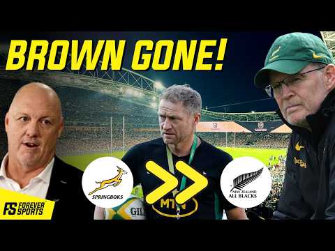 Tony Brown LEAVING the Springboks for the All Blacks!