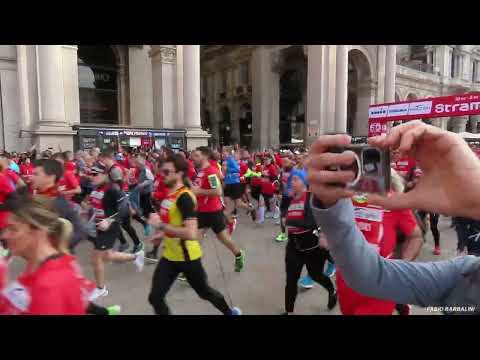 Stramilano 2023: Inno nazionale, Fanfare, passaggio dei Tornado