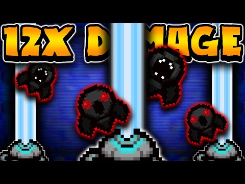Tractor Beam = 12X DAMAGE || The Binding of Isaac Random Streak #173