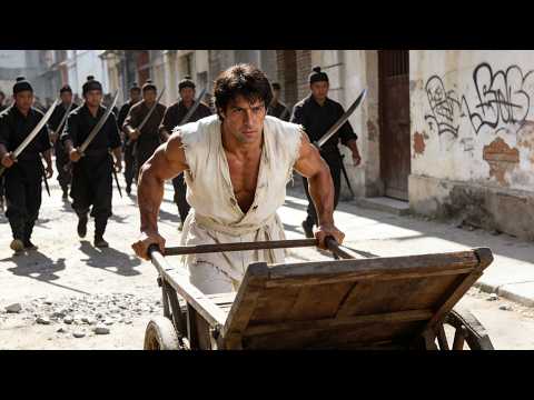 Kung Fu Movie! Bullies pick on an old man, but a street vendor crushes them with legendary Kung Fu!