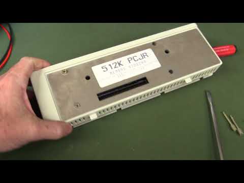 IBM PC jr 512KB Memory Sidecar Teardown