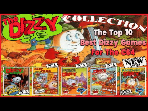 The Top 10 Best Dizzy Games For The C64!!