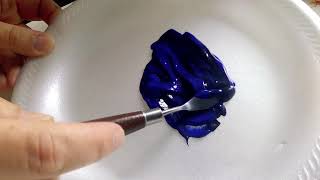 Make Your Own Color Navy Blue Color Mixing - How To Tutorial