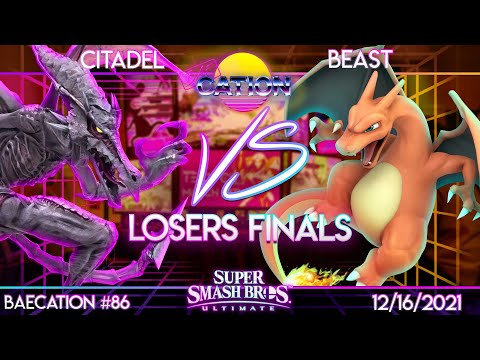 Baecation #86 Losers Finals - Citadel (Ridley) vs. Beast (Pokemon Trainer) - SSBU Tournament