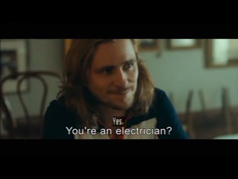 Borg vs McEnroe Film   in French and English with subtitles  You're an electrician?  at the café