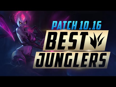The BEST Junglers For All Ranks! | Patch 10.17 | Tier List League of Legends
