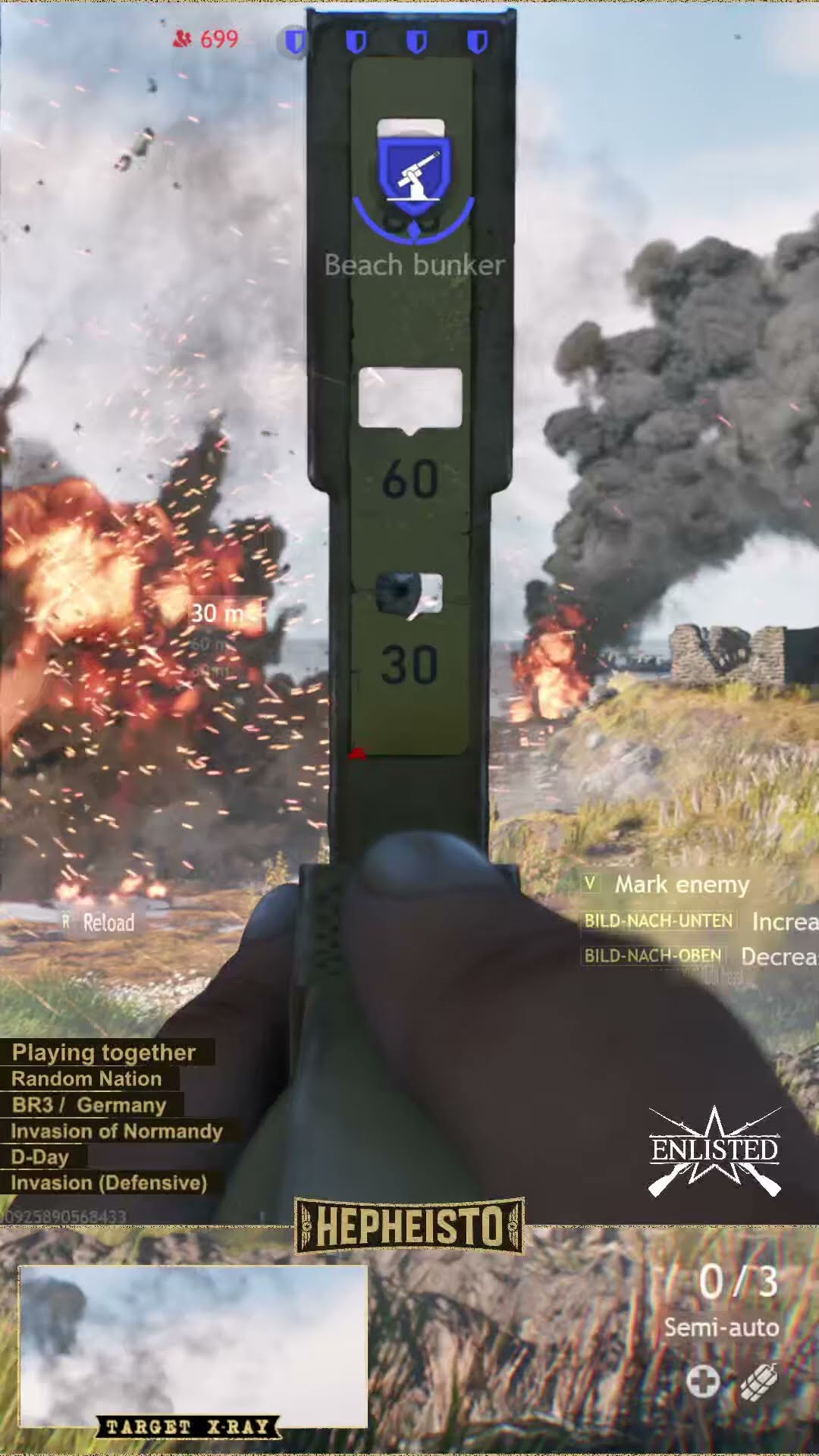 Anti Tank Gunner eliminates Crusader Tank with Panzerfaust 60