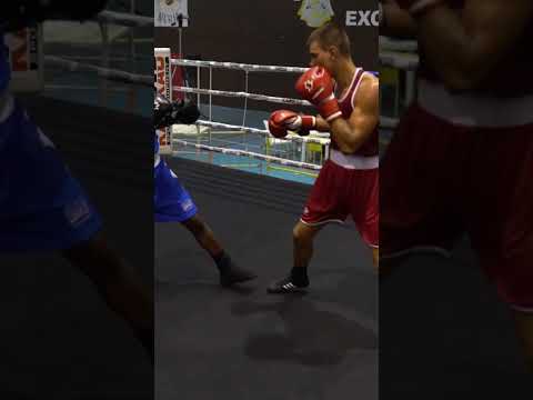 RFC 12 Arkadio vs Samuel boxeo amateur sin casco #tko #ko #viral #boxing #boxeo